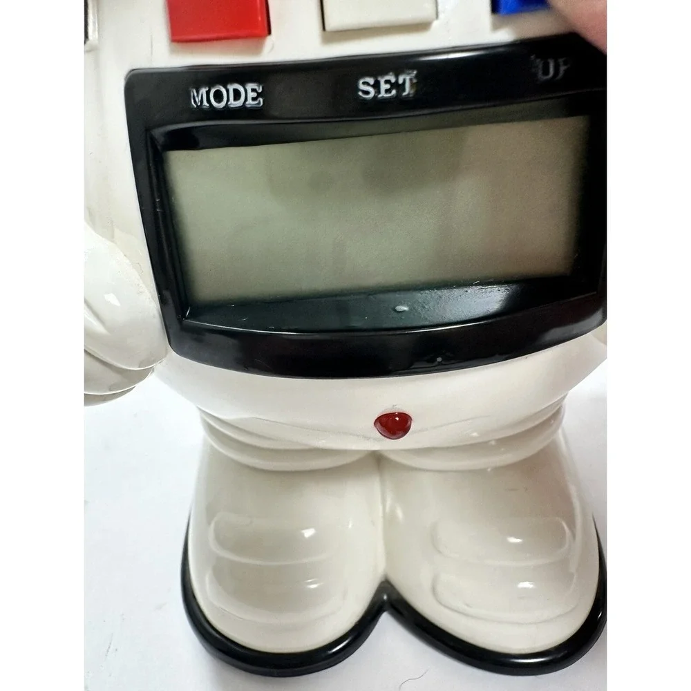NASA astronaut‎ digital electronic vintage clock and coin bank